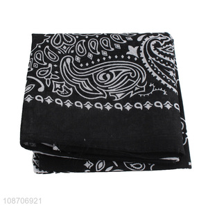 Wholesale paisley pattern cotton bandana headwrap scarf for men  women