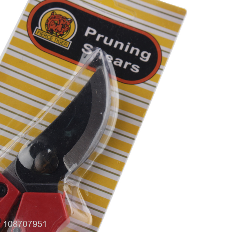 High quality plastic handle garden pruning shears garden scissors