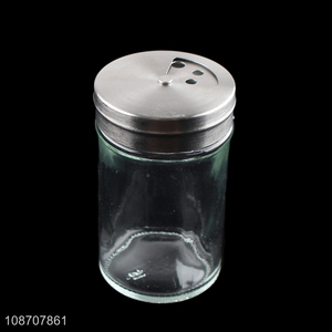 Latest design salt pepper shaker spice bottle glass bottle