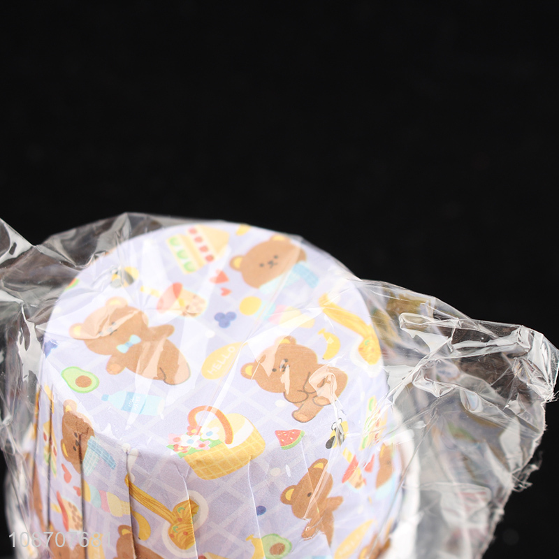 Online wholesale cartoon printed paper disposable cake cup baking cup