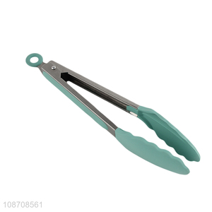 Hot products heat-resistant silicone food clip food tongs for sale