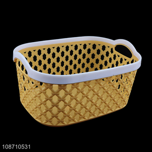 Hot product plastic storage basket bins home office kitchen pantry <em>organizers</em>