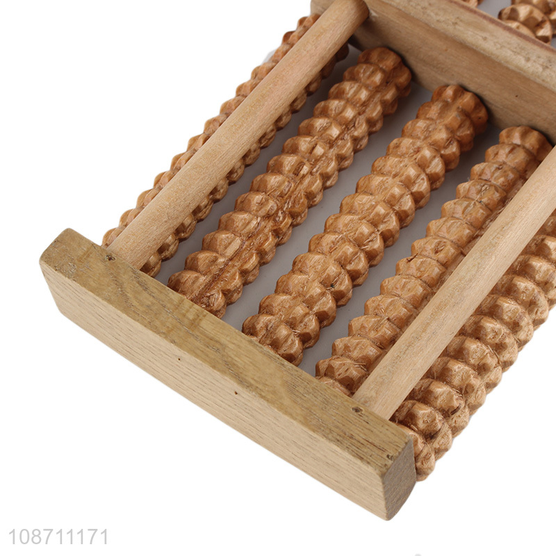 Yiwu market professional wooden foot massage roller for sale