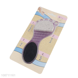 Wholesale dead skin remover pumice stone brush foot pedicure tool