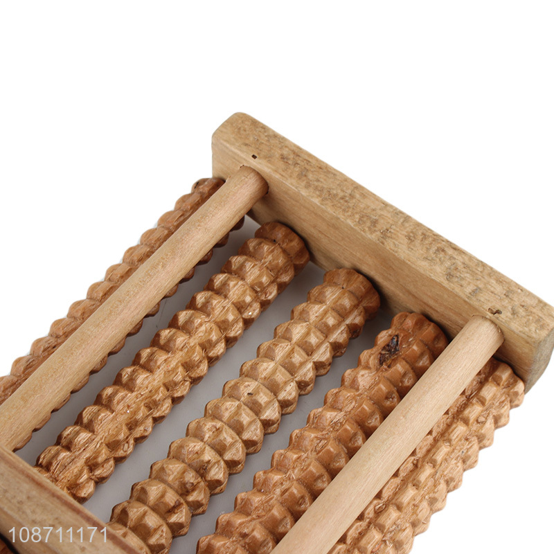 Yiwu market professional wooden foot massage roller for sale