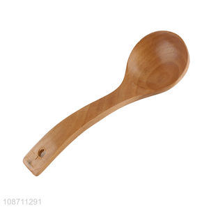 China supplier wooden kitchen utensils soup ladle for sale