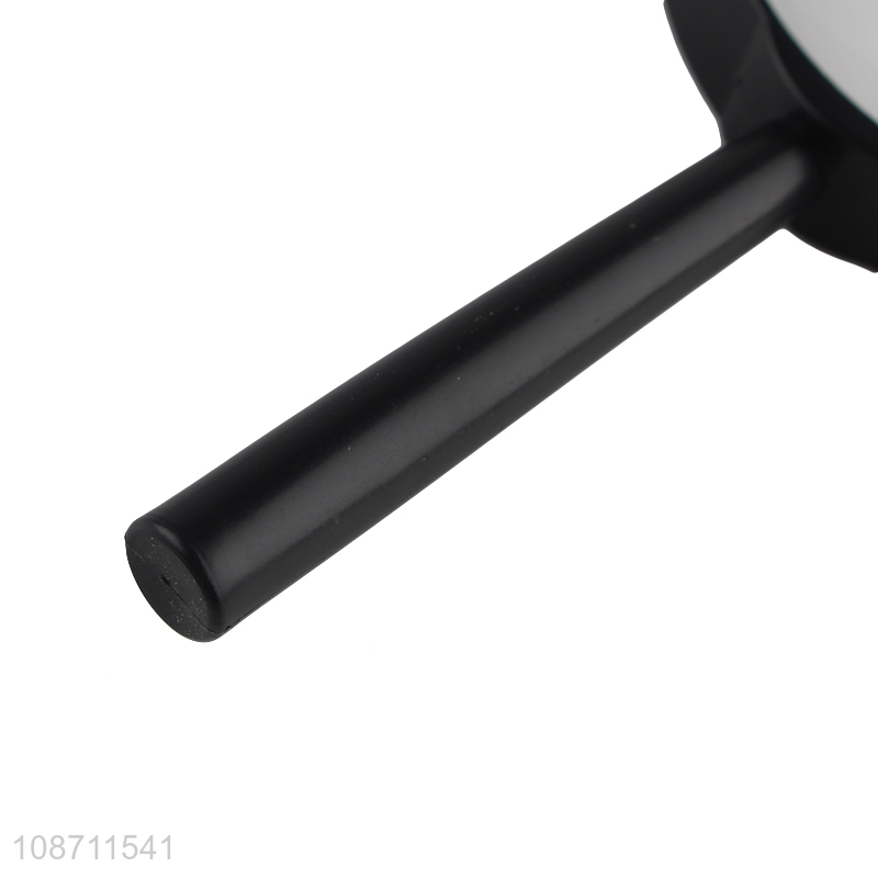 Yiwu market handheld glass lens black magnifying glass for sale