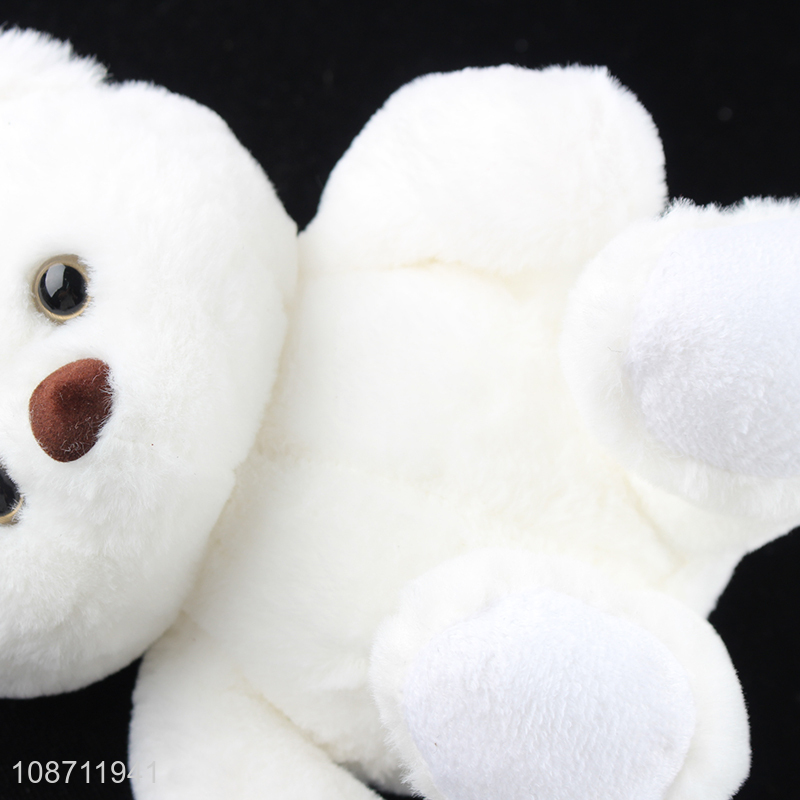 Wholesale cute stuffed bear doll plush animal toy for boys girls