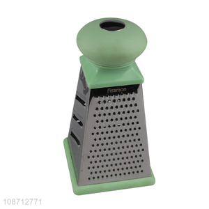 Hot products stainless steel 4sides kitchen gadget vegetable grater for sale