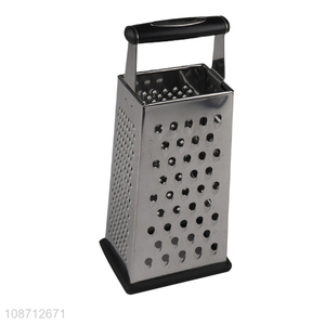 China supplier stainless steel 4sides kitchen gadget vegetable grater