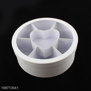 New arrival decorative preserved flower <em>wrapping</em> box <em>paper</em> gift box