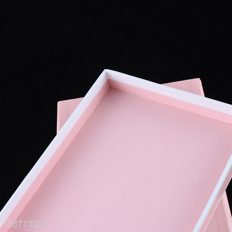 China imports custom preserved flower wrapping gift box with pvc window