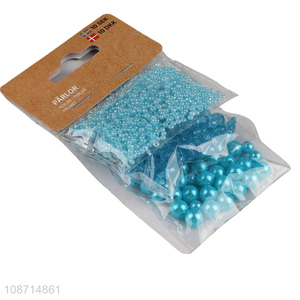 China supplier blue manual diy beading toys diy kit toys wholesale