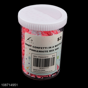 Good selling baby <em>party</em> decoration diy glitter confetti kit wholesale