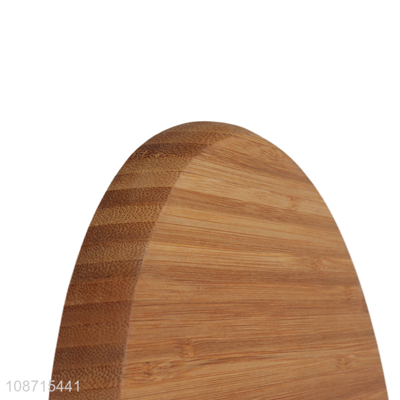 Wholesale 5-compartment bamboo wood serving platter fruit serving tray