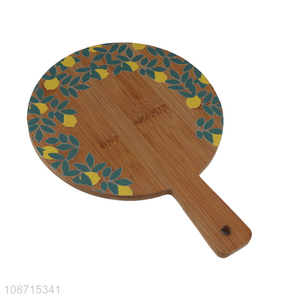 New product custom printed bamboo pizza board cutting board for kitchen