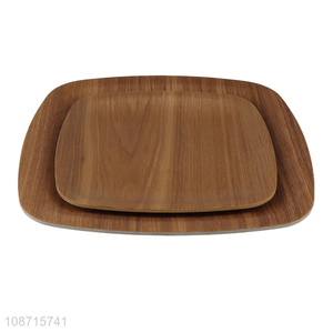 Best selling home restaurant fruit snack <em>plate</em> wooden tray