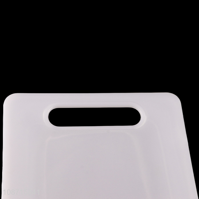 Yiwu factory food grade pp rectangle chopping blocks cutting board wholesale