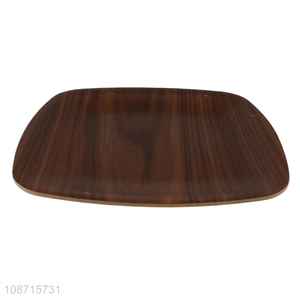 Factory price wooden fruit snack <em>plate</em> food serving tray for sale