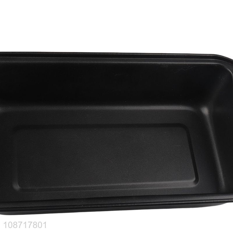 Wholesale non-stick heat resistant carbon steel baking pan bread roasting pan