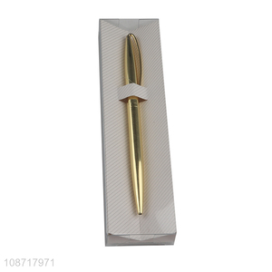 High quality luxury gold metal ballpoint pens retractable <em>ball</em>-<em>point</em> pens