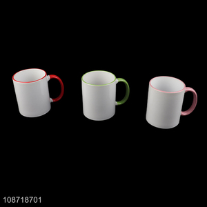 New product porcelain sublimation blank <em>mugs</em> ceramic <em>mugs</em> for coffee tea