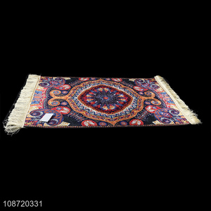 Wholesale Bohemian style non-slip bath mat bath rug bathroom carpet