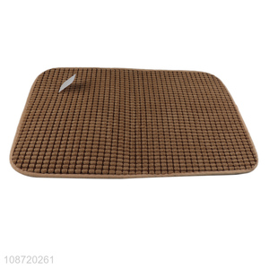 Factory supply water absorbent non-slip bath mat bathroom <em>rug</em> mat