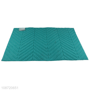 China factory rectangle non-slip floor mat bathroom door mat for sale