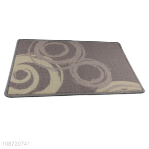 China wholesale rectangle anti-slip entrance door mat home floor mat