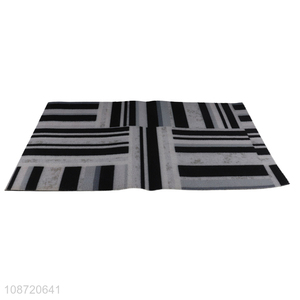 Online wholesale household rectangle anti-slip floor mat felt floor mat