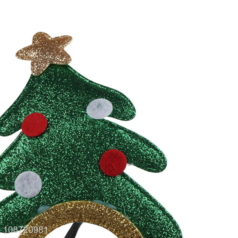 New product glitter Christmas tree glasses for Christmas ornaments gifts