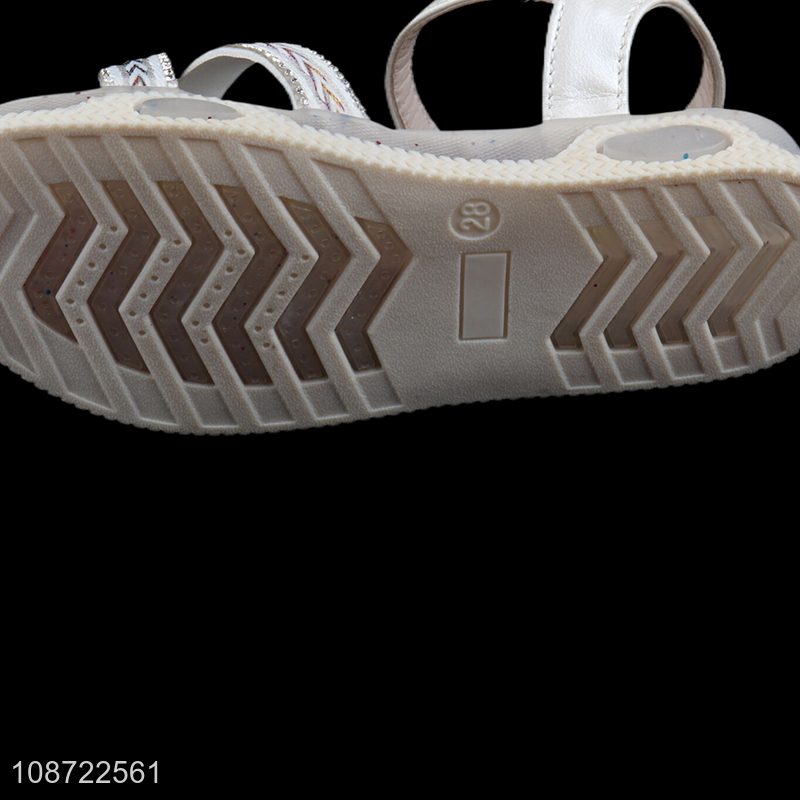 Popular products fashion girls kids summer casual sandal breathable sandal