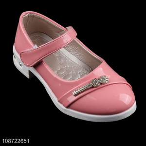 Top quality fashion girls kids casual shoes princess shoes for sale
