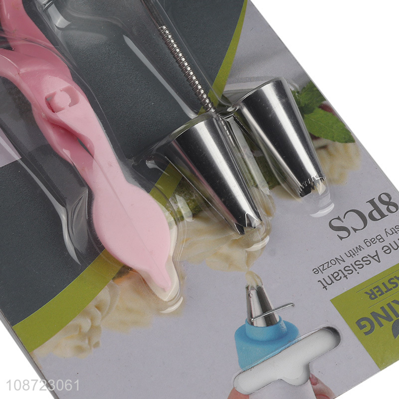 New product cake decorating tool kit with icing piping tips and scissors