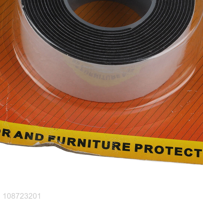 Good quality felt furniture pads heavy duty felt strip roll with adhesive backing