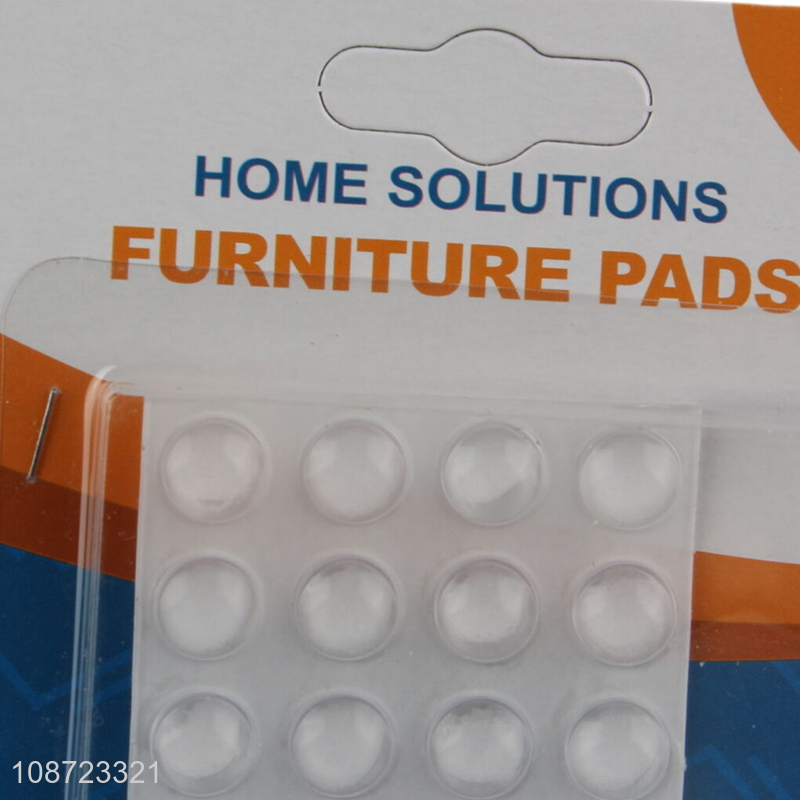 China imports 32pcs clear self adhesive anti vibration pads bumper pads