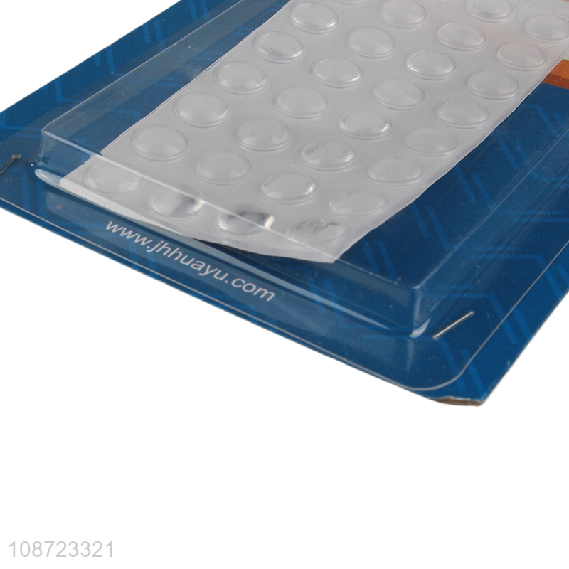 China imports 32pcs clear self adhesive anti vibration pads bumper pads