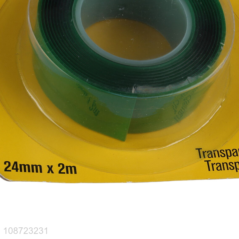 Wholesale double sided extra-strong waterproof heat resistant green film acrylic tape