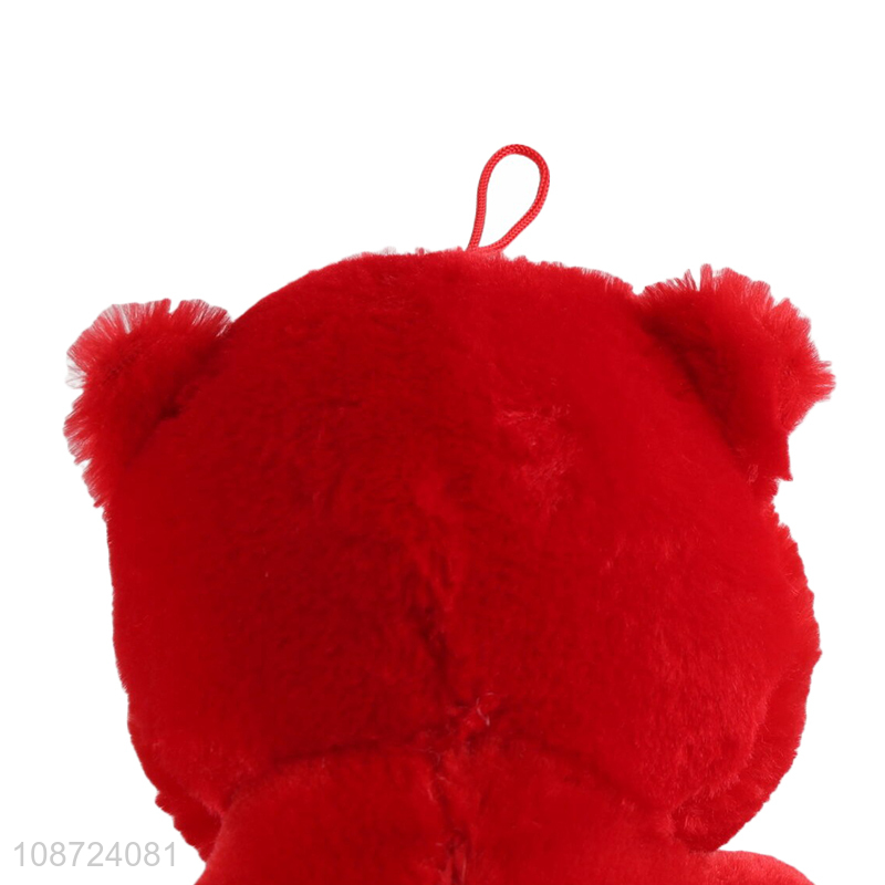 Factory supply Valentine's Day toy stuffed plush bear for kids