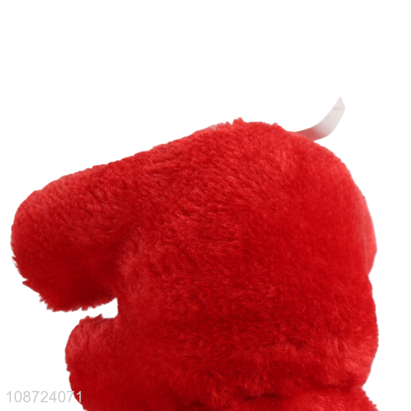 Wholesale cute soft Valentines plush bear toys stuffed animal toy
