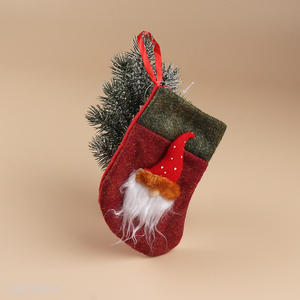 New arrival christmas tree hanging ornaments christmas stocking for home décor