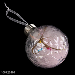 Best selling round hanging christmas ball christmas decoration wholesale