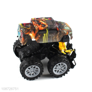 High quality catapult deformed graffiti cross-country truck toy for kids boys girls