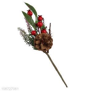 New arrival artificial Christmas picks twigs sprigs for holiday decoration