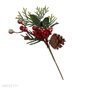Factory price Christmas tree decoration artificial Christmas picks twigs
