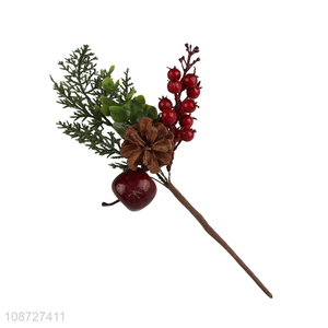 New arrival artificial Christmas tree picks stems twigs for Xmas decoration
