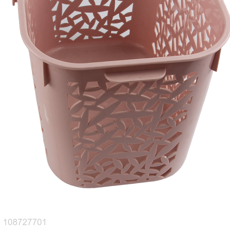 Hot products plastic portable storage basket fruits vegetable hollow basket