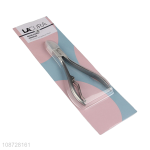 Yiwu market <em>stainless</em> <em>steel</em> professional <em>nail</em> cuticle nipper for sale