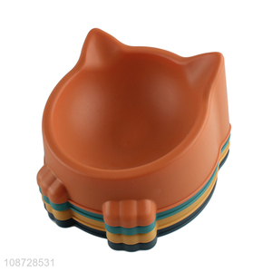 New product lightweight plastic dog bowl pet water food bowl